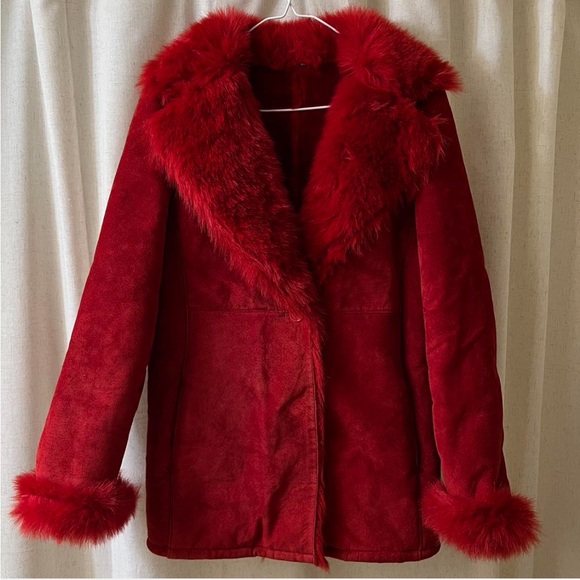 Red Penny Lane Women's Coat - Picture 1 of 8